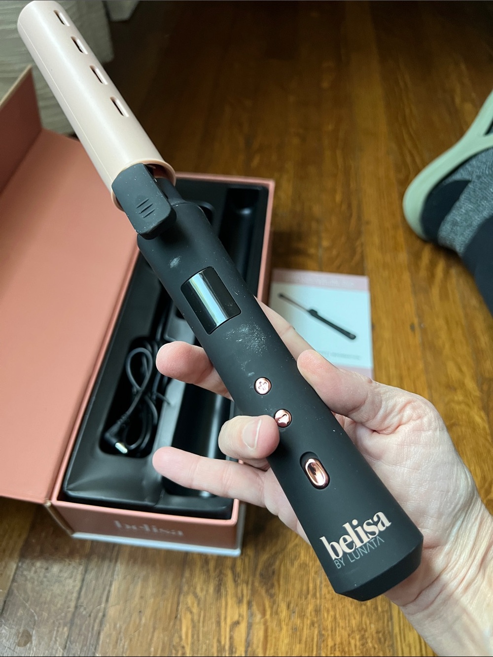 Belisa Cordless Ceramic Curling Iron